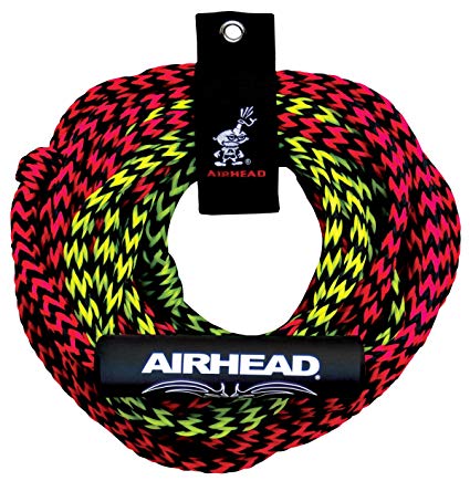 Airhead 2 Rider Tube Rope, 2 Sections with Float
