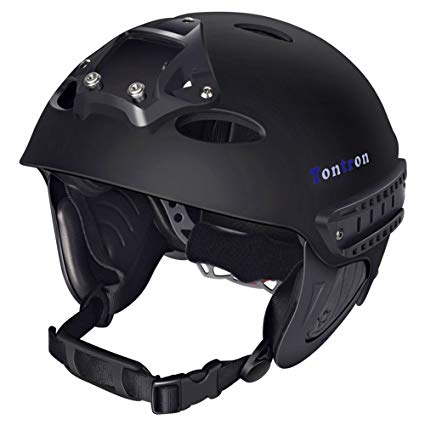 Tontron Water Sports Helmet with Go Pro Mount Plate