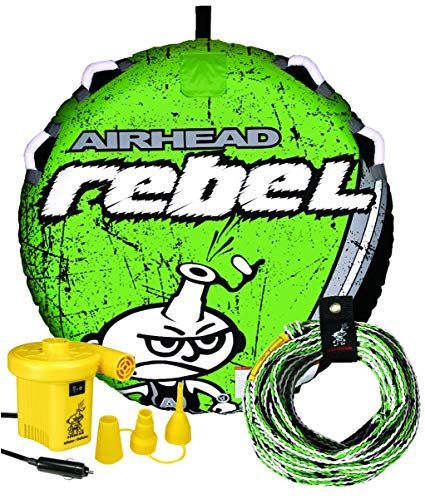 Airhead REBEL Towable Tube, Rope and Pump Kit