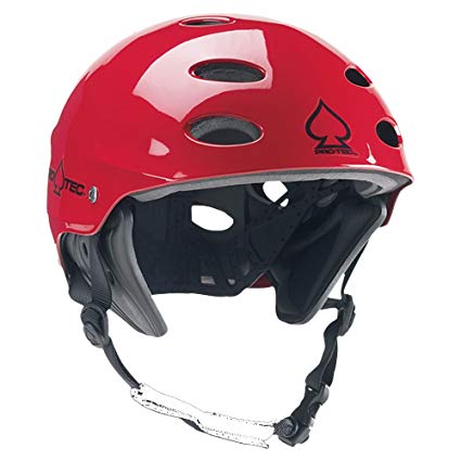 PRO-TEC Ace WAKE Helmet in RED GLOSS CH109
