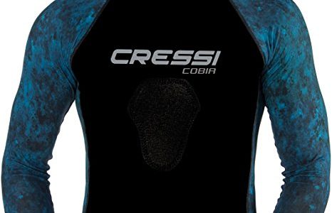 Cressi Cobia, Adult Camouflage Hooded Rash Guard – Neoprene Padded Chest Review